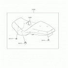 VERSYS-X 300 Сиденье