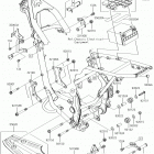 KLX140G Рама ,крепежные детали