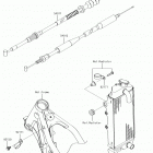 KX100 Тросы управления
