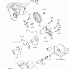 KX250F (KX252AJF) Масляный насос