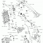 VULCAN 900 Custom Патрубки охлаждения