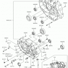 KLX250 Картер двигателя