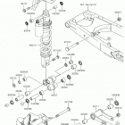 KLX140L (KLX140BHF) Подвеска  /  амортизатор