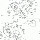 KX65 (KX65AHF) Картер двигателя