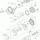 KLR650 Масляный насос