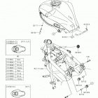 Z250SL (BR250FHF) Топливный бак