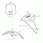 VERSYS-X 300 Decals(gray)(chf)