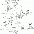 Z250SL (BR250FHF) Footrests(fgf-fjf)