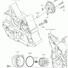 Z125 PRO Масляный насос  /  масляный фильтр