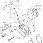 KX85 Крышки двигателя