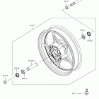 Z650 Переднее колесо