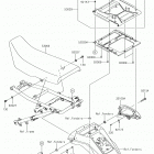KLR650 Сиденье