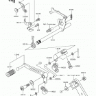 Z125 PRO Механизм переключения передач