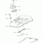 VERSYS-X 300 Крышка головки цилиндров