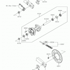 VERSYS-X 300 Задняя ступица колеса