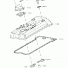 Z650 Крышка головки цилиндров