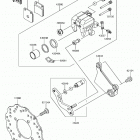Z125 PRO Задний тормоз