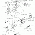 Z250SL (BR250FHF) Footrests(fef  /  fff)