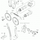 KLR650 (KL650EJS) Распредвал(ы)  /  натяжитель