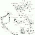 Ninja H2 (ZX1000XHF) Патрубки охлаждения