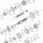 KLX250 Трансмиссия