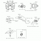 Ninja H2 (ZX1000XHF) Decals(xhf  /  xjf)