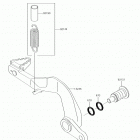 KX85 Педаль тормоза
