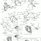 Z250SL (BR250FHF) Обтекатель нижний
