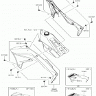 KX450F (KX450HHF) Engine shrouds
