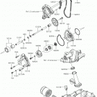Ninja ZX-10R Масляный насос  /  масляный фильтр