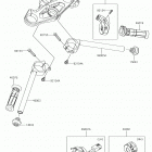 Ninja H2 (ZX1000XHF) Руль