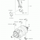 VULCAN S (EN650DHFA) Коленвал