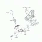 Ninja ZX-10R Педаль тормоза