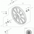 VULCAN 900 Custom Переднее колесо