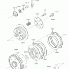 KX65 Сцепление