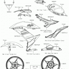 Ninja 650 (EX650KHFA) Decals(green)(kjfa)
