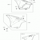 KX100 Боковые обтекатели