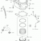 KLR650 Цилиндр(ы) /  поршень