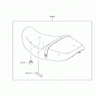 Z900RS (ZR900CJFA) Accessory(seat)(ca,us)