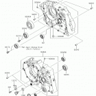 KLX140G Картер двигателя
