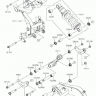 Ninja 650 Подвеска  /  амортизатор