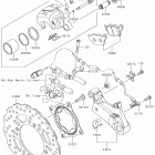 Z900 Задний тормоз