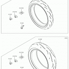 Ninja H2 (ZX1000XHF) Покрышки