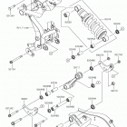 Z650 Подвеска  /  амортизатор