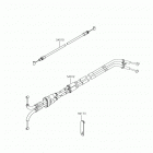 Ninja H2 (ZX1000XHF) Тросы управления