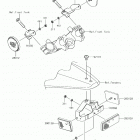 KLX110 (KLX110CHF) Отражатели