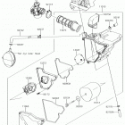 KLX140 Воздушный фильтр