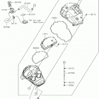 Ninja 650 (EX650KHFA) Воздушный фильтр