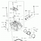 KX450F (KX450HHF) Головка цилиндров