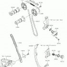 Z250SL (BR250FHF) Распредвал(ы)  /  натяжитель